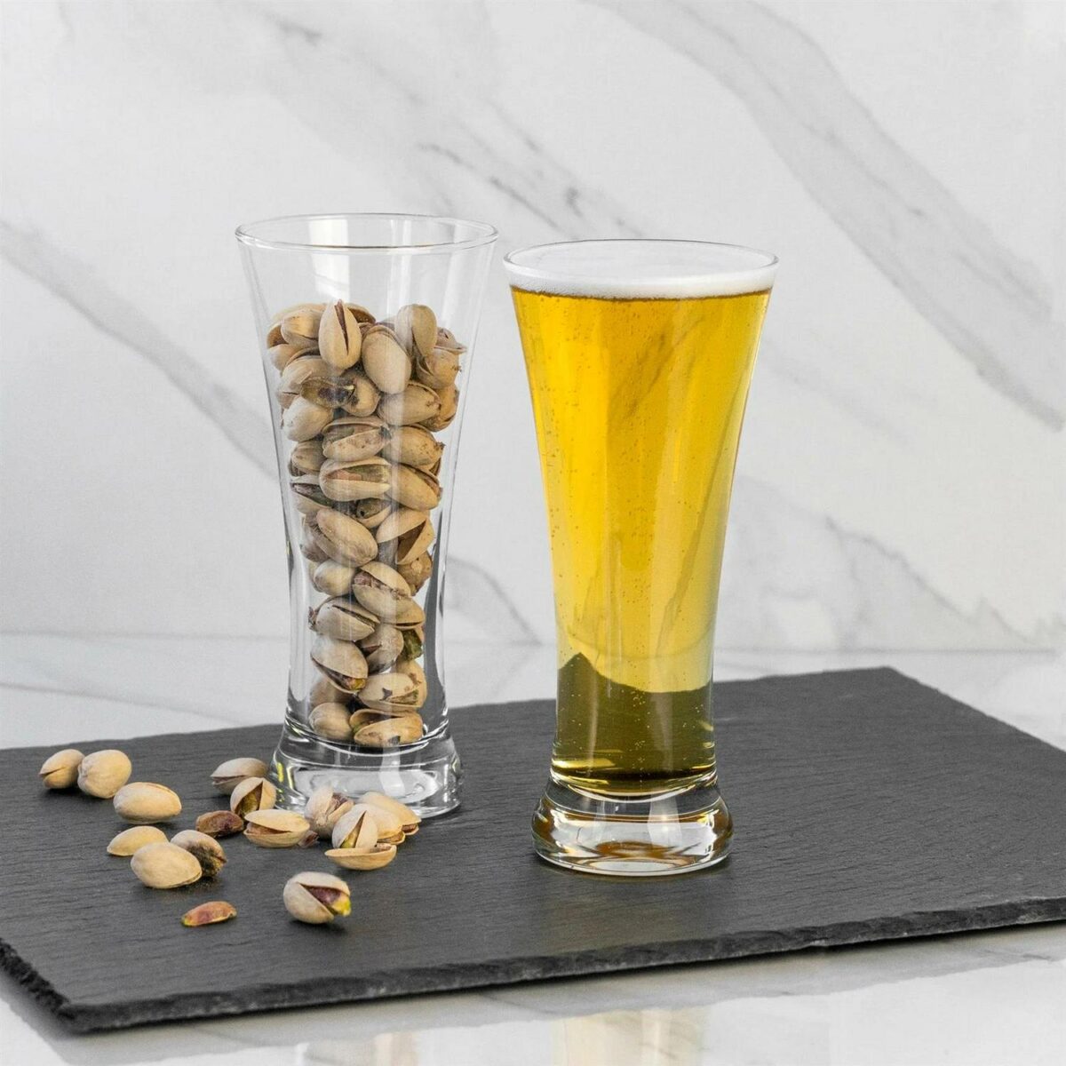 LAV 12x Sorgum Pilsner Beer Glasses Traditional Craft Ale Lager Barware 380ml - Image 5