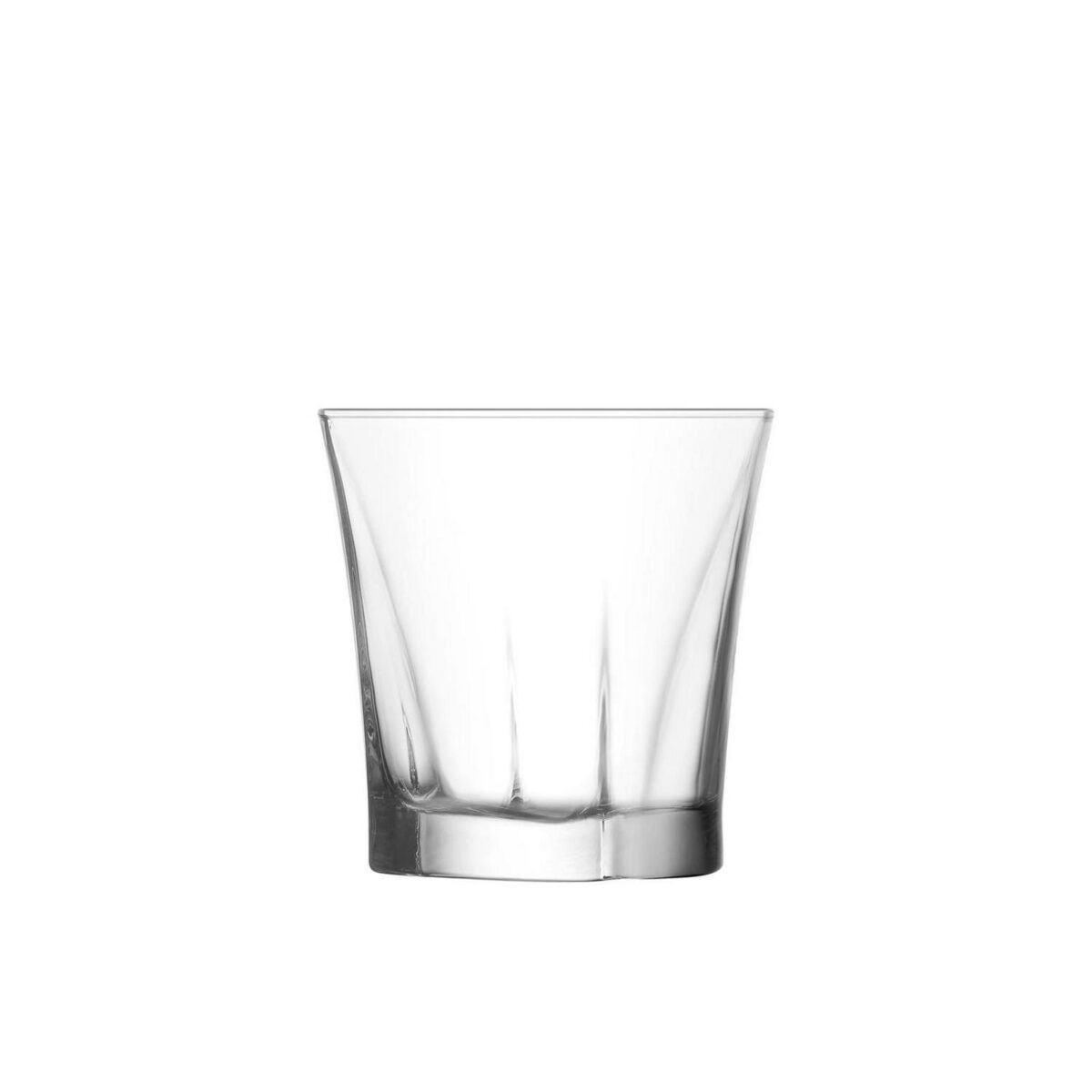 LAV 12x Truva Whisky Glasses Vintage Water Juice Cocktail Tumblers 280ml Clear - Image 4