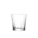 LAV 12x Truva Whisky Glasses Vintage Water Juice Cocktail Tumblers 280ml Clear - Image 4
