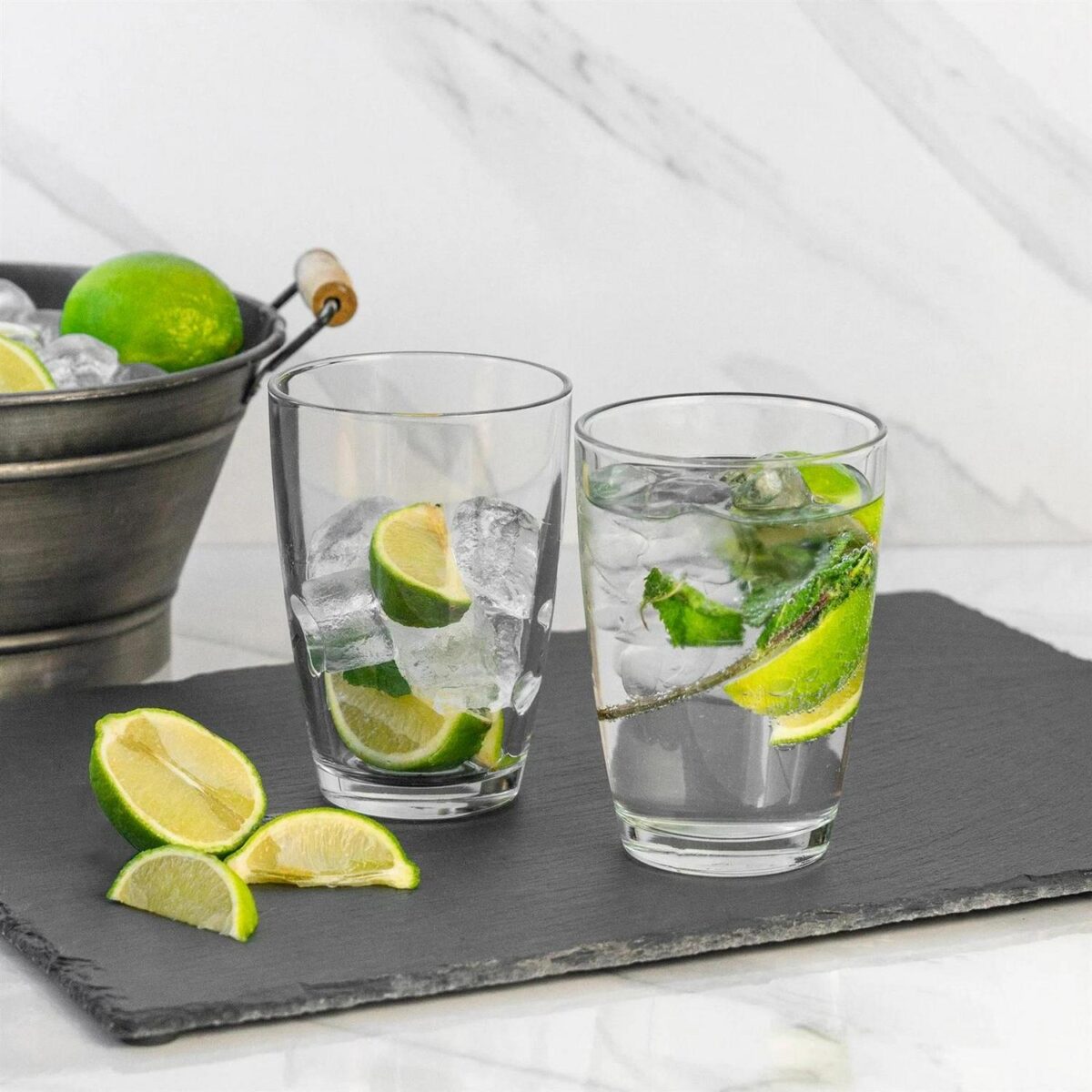 LAV 12x Vega Highball Glasses Water Juice Cocktail Tumblers 415ml Clear - Image 5