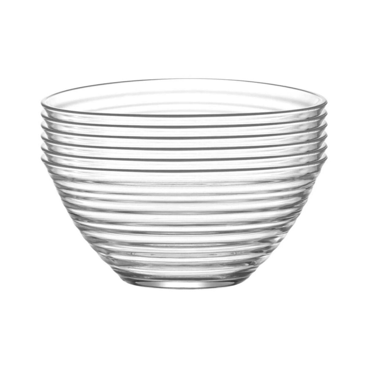 LAV 2x Derin Glass Serving Bowls Mixing Bowl Serving Bowl for Pasta 23cm - Image 1