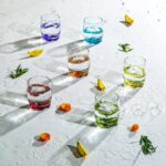 LAV 6x Adora Coloured Water Glasses Whisky Juice Cocktail Tumblers 290ml Multi - Image 4