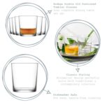 LAV 6x Bodega Water Glasses Whisky Juice Cocktail Tumblers 345ml Clear - Image 2