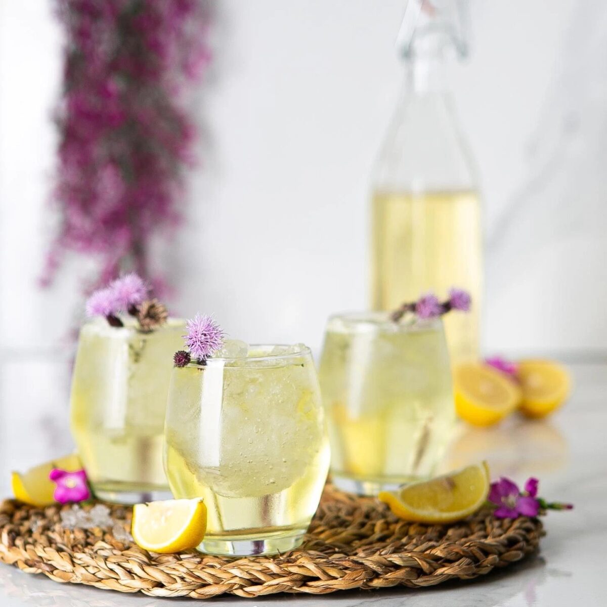 LAV 6x Ella Whisky Glasses Water Juice Cocktail Tumblers 370ml Clear - Image 5