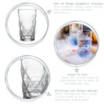 LAV 6x Keops Highball Glasses Water Juice Cocktail Tumblers 460ml Clear - Image 2
