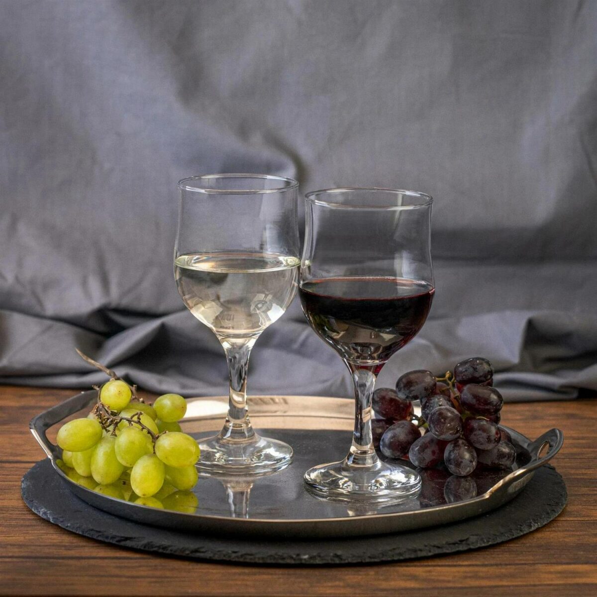 LAV 6x Nevakar Wine Glasses Vintage Stemware Goblets 320ml Clear - Image 5