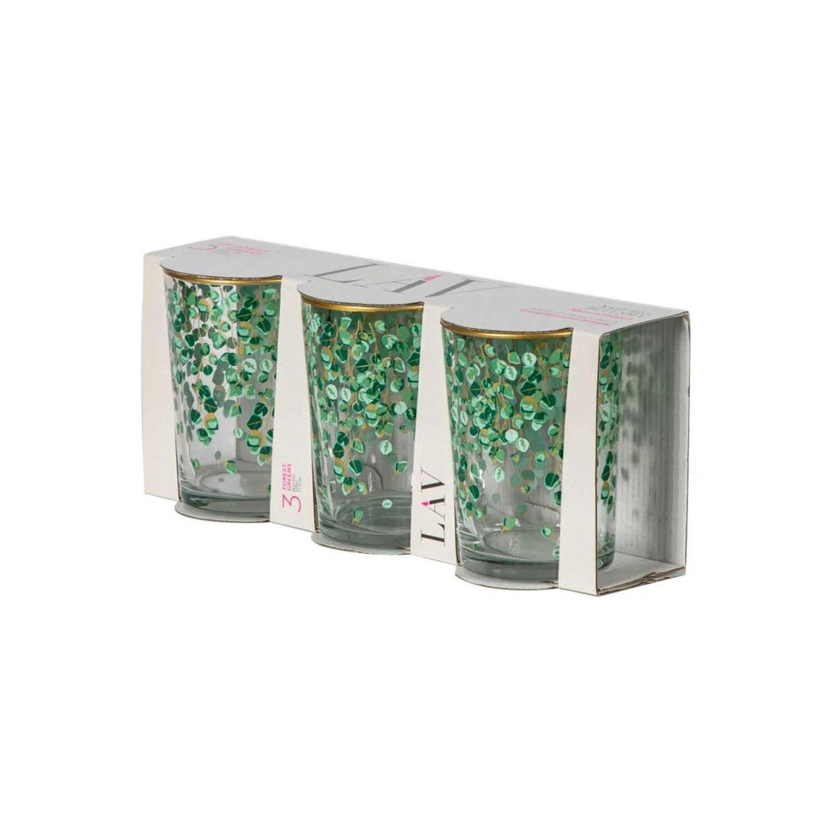 LAV Bodega Decorated Highball Glasses Water Juice Cocktail Tumblers 520ml - Image 7