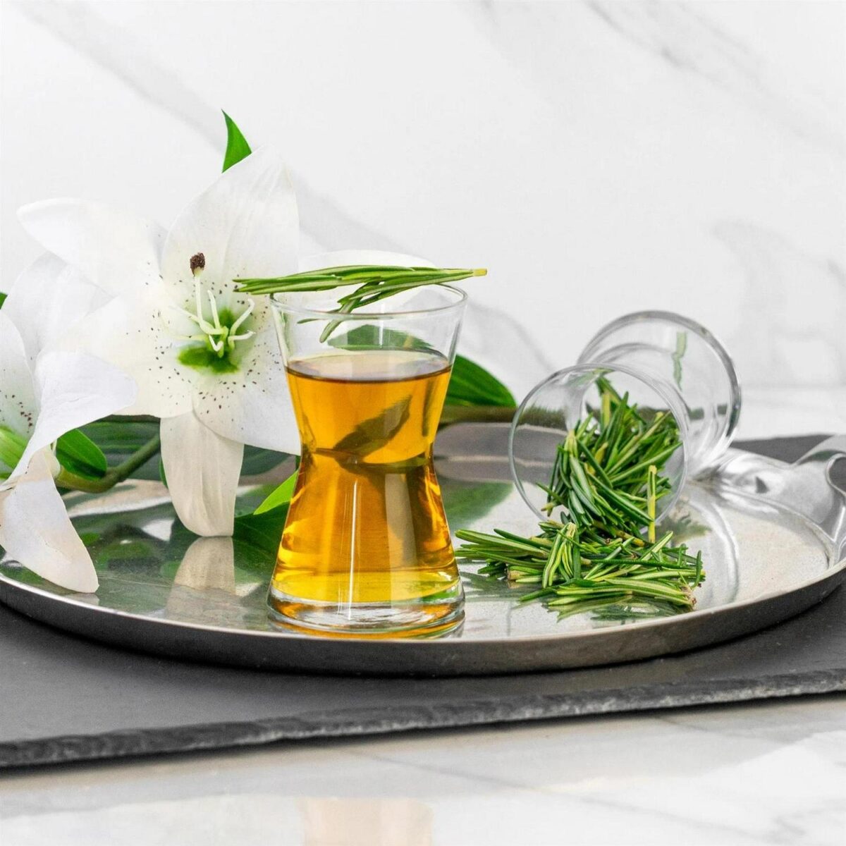 LAV Derin Turkish Tea Glasses Heat Resistant Glass Coffee Teacups 140ml - Image 7