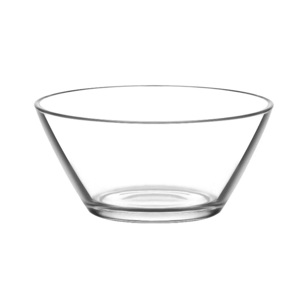 LAV Vega Glass Serving Bowl Kitchen Mixing Dishes 10.5cm Clear - Image 1