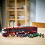 LEGO City F1 Truck with RB20 and AMR24 F1 Cars - Model 60445 (8+ Years) - Image 5