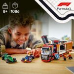 LEGO City F1 Truck with RB20 and AMR24 F1 Cars - Model 60445 (8+ Years) - Image 2