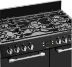 LEISURE Cookmaster CK90F232K 90 cm Dual Fuel Range Cooker - Black - Image 5
