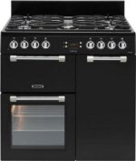 LEISURE Cookmaster CK90F232K 90 cm Dual Fuel Range Cooker - Black
