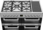 LEISURE Cuisinemaster CS100F520X Dual Fuel Range Cooker - Stainless Steel - Image 9