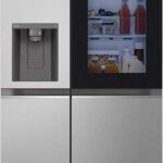 LG InstaView GSGV81PYLL American-Style Smart Fridge Freezer - Prime Silver