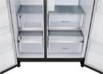 LG InstaView GSXE90EVAD American-Style Smart Fridge Freezer - Essence Black Steel - Image 10