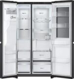 LG InstaView GSXE90EVAD American-Style Smart Fridge Freezer - Essence Black Steel - Image 11
