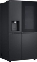 LG InstaView GSXE90EVAD American-Style Smart Fridge Freezer - Essence Black Steel - Image 12