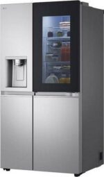LG InstaView GSXE91BSAD American-Style Smart Fridge Freezer - Brushed Steel - Image 14