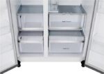 LG InstaView GSXE91BSAD American-Style Smart Fridge Freezer - Brushed Steel - Image 11