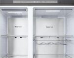 LG InstaView GSXE91BSAD American-Style Smart Fridge Freezer - Brushed Steel - Image 3