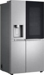 LG InstaView GSXE91BSAD American-Style Smart Fridge Freezer - Brushed Steel - Image 13