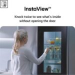 LG InstaView GSXE91BSAD American-Style Smart Fridge Freezer - Brushed Steel - Image 6