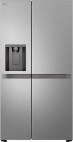 LG NatureFRESH GSLC40PYPE American-Style Fridge Freezer - Prime Silver