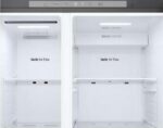 LG NatureFRESH GSLC40PYPE American-Style Fridge Freezer - Prime Silver - Image 3