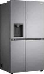LG UVNano GSLD80PZRD American-Style Smart Fridge Freezer - Shiny Steel - Image 11
