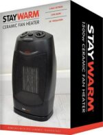 LLOYTRON StayWarm F2202BK Portable Hot and Cool Convector Heater - Black - Image 5