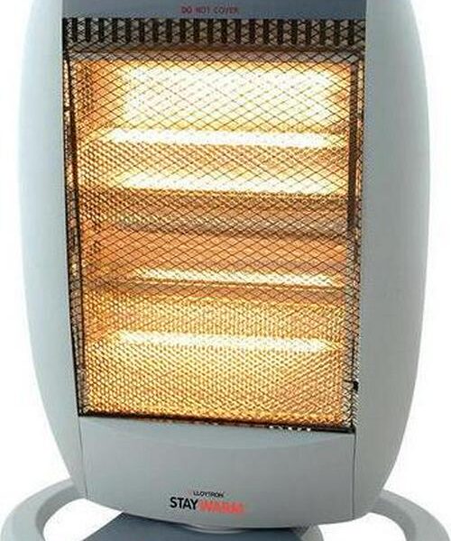 LLOYTRON StayWarm F2106GR Portable Halogen Heater - Grey