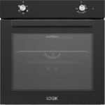 LOGIK LBFANB23 Electric Oven - Black