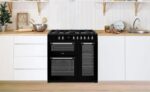 LOGIK LRC90B21 90 cm Dual Fuel Range Cooker - Black - Image 8