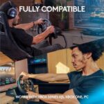 LOGITECH G923 Racing Wheel and Pedals - Xbox and PC, Black - Image 3