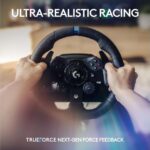 LOGITECH G923 Racing Wheel and Pedals - Xbox and PC, Black - Image 2