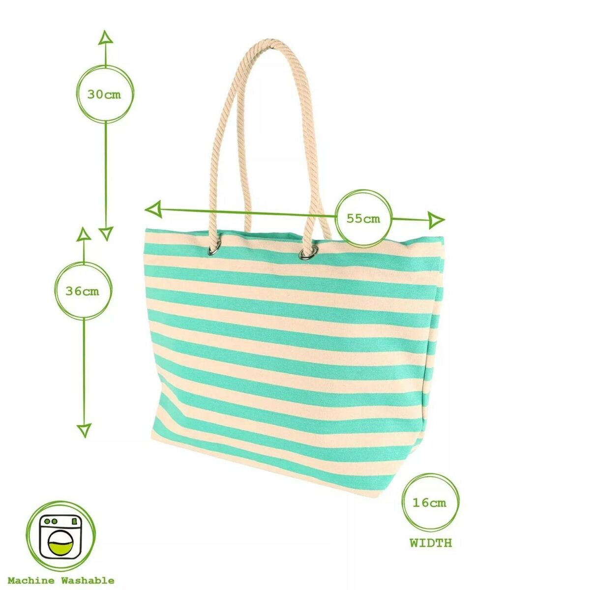 Large Striped Canvas 508435e9ddae0a8d1f949e55097bcc5a