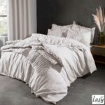 Lazy Linen 100% Washed Linen Duvet Cover and Pillowcase Set in 3 colours - Image 5