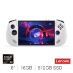 Lenovo Legion Go S, AMD Ryzen Z2 Go, 16GB RAM, 512GB SSD, 8 Inch Handheld Gaming Console, 83L3000EUK