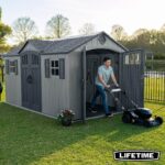Lifetime 15ft x 8ft (4.6 x 2.4m) Dual Entry Storage Shed - Model 60455 - Image 3