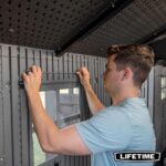 Lifetime 15ft x 8ft (4.6 x 2.4m) Dual Entry Storage Shed - Model 60455 - Image 6