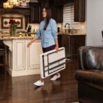 Lifetime 30 (2.5ft) Almond Personal Commercial Table - Image 7
