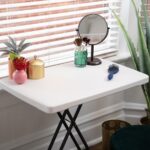 Lifetime 30 (2.5ft) Almond Personal Commercial Table - Image 3