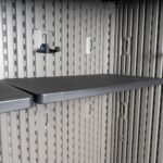 Lifetime 4ft 8 x 3ft 2 (1.47 x 0.97m) Rough Cut Vertical 2,060 Litre Storage Shed with Shelves - Model 60375U - Image 4