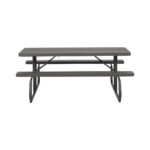 Lifetime 6ft (1.82m) Classic Folding Picnic Table - Pack Of 10 - Model 860112 - Image 8