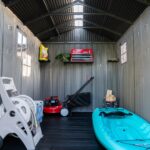 Lifetime 7ft x 12ft (2.14 x 3.57m) Wood Look Storage Shed - Model 60311U - Image 3