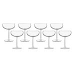 Luigi Bormioli Talismano Crystal Martini Glasses, 300ml, 8 Pack - Image 2