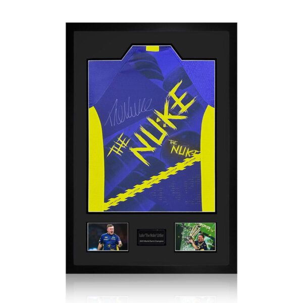 Luke Littler Signed 452b9d2c22fc6a6d2a264ad6b3179005