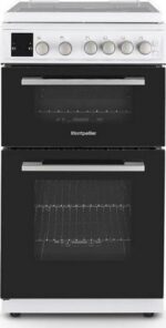 MONTPELLIER MDOG50LW 50 cm Gas Cooker - White and Silver