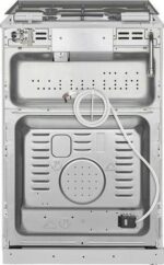 MONTPELLIER MDOG60LW 60 cm Gas Cooker - White and Silver - Image 4
